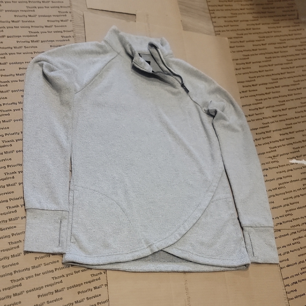 Women's Gray Turtleneck Sweater